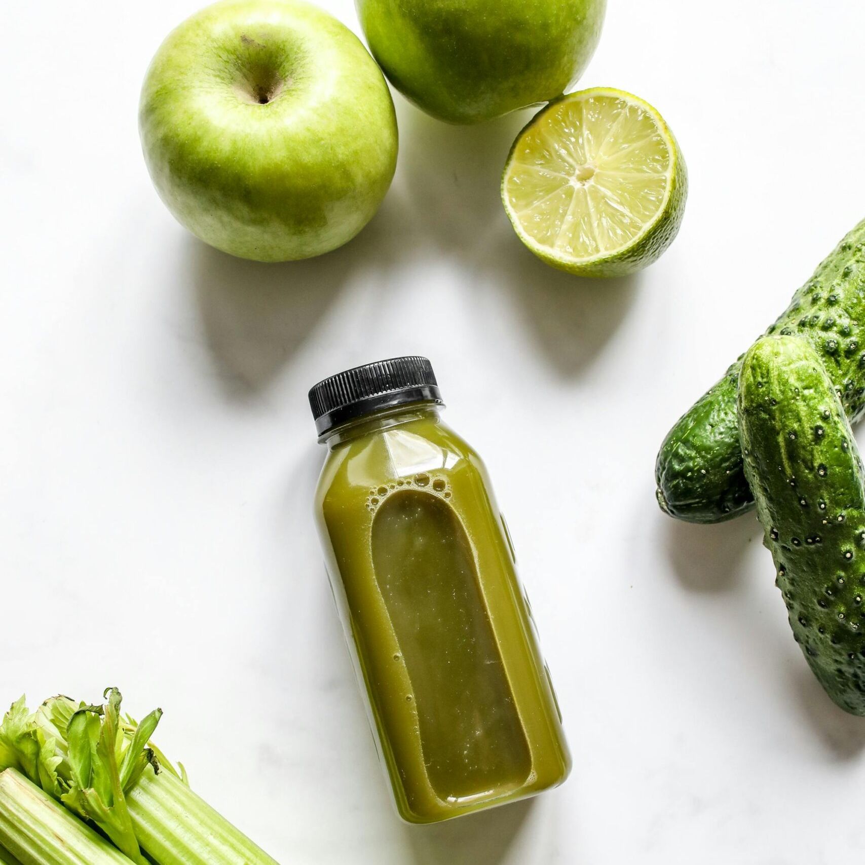 น้ำแอปเปิ้ลเขียวขจี